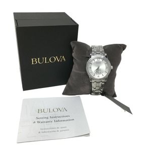 Bulova "WFG" Branded #96A000 Wristwatch, Silver